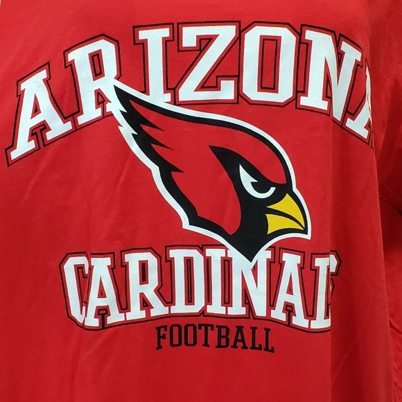 Arizona Cardinals Women's NFL Team Apparel Red Tee - Picture 3 of 5